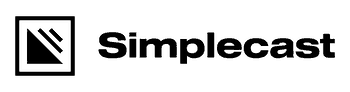Simplecast logo horizontal black